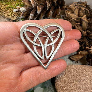 Everheart Celtic Heart Brooch