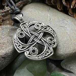 Pewter Celtic Elements Necklace