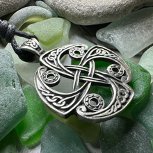 Load image into Gallery viewer, Pewter Celtic Elements Necklace
