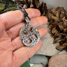 Load image into Gallery viewer, Pewter Celtic Elements Necklace
