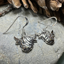 Load image into Gallery viewer, Kinross Highland Cow Earrings
