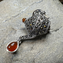 Load image into Gallery viewer, Spot of Tea Teapot Brooch
