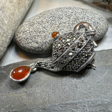 Load image into Gallery viewer, Spot of Tea Teapot Brooch
