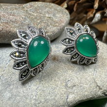 Load image into Gallery viewer, Glenys Marcasite Post Earrings
