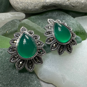 Glenys Marcasite Post Earrings