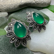 Load image into Gallery viewer, Glenys Marcasite Post Earrings

