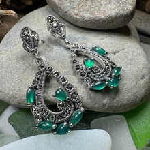 Load image into Gallery viewer, Bellicent Marcasite Earrings

