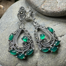 Load image into Gallery viewer, Bellicent Marcasite Earrings
