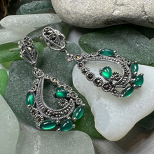 Load image into Gallery viewer, Bellicent Marcasite Earrings

