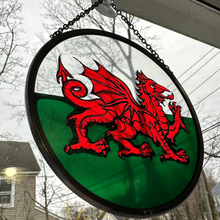 Load image into Gallery viewer, Welsh Dragon Suncatcher
