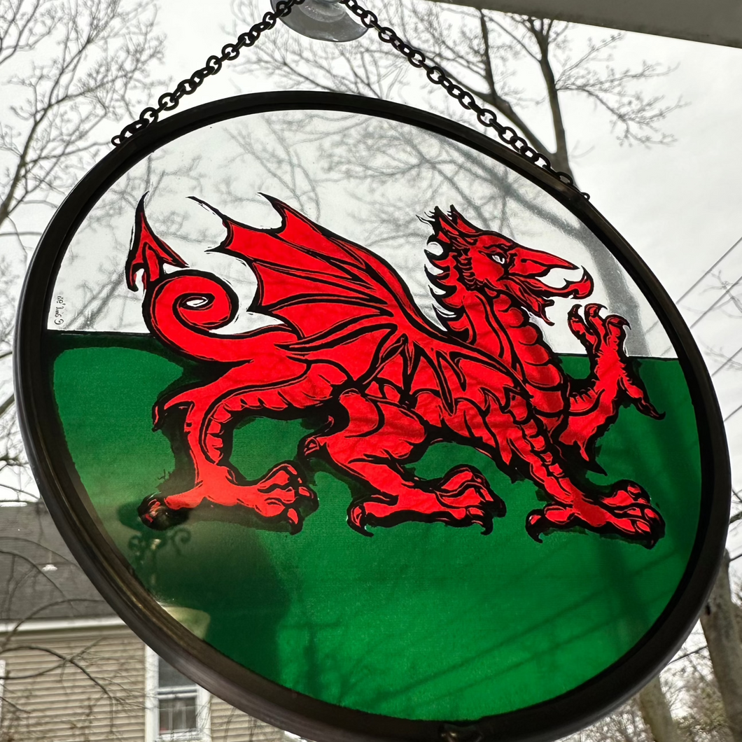 Welsh Dragon Suncatcher