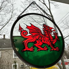 Load image into Gallery viewer, Welsh Dragon Suncatcher
