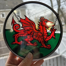 Load image into Gallery viewer, Welsh Dragon Suncatcher
