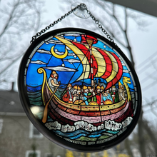 Load image into Gallery viewer, Viking Ship Suncatcher
