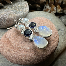 Load image into Gallery viewer, Ava Moonstone Earrings
