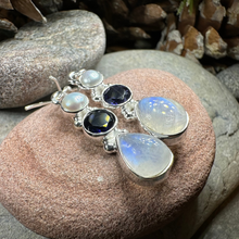 Load image into Gallery viewer, Ava Moonstone Earrings
