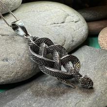 Load image into Gallery viewer, Alchemy Celtic Snake Necklace
