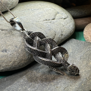 Alchemy Celtic Snake Necklace