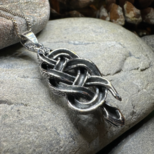 Load image into Gallery viewer, Alchemy Celtic Snake Necklace
