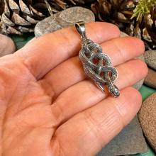 Load image into Gallery viewer, Alchemy Celtic Snake Necklace
