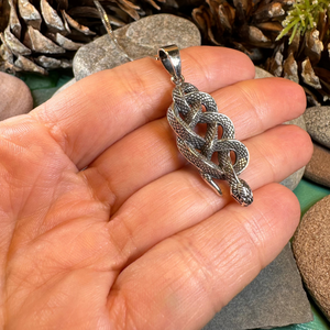 Alchemy Celtic Snake Necklace