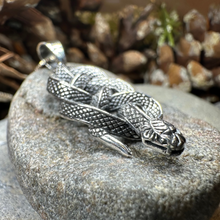 Load image into Gallery viewer, Alchemy Celtic Snake Necklace
