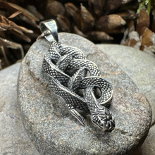 Load image into Gallery viewer, Alchemy Celtic Snake Necklace
