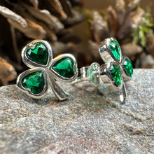 Load image into Gallery viewer, Emerald Isle Shamrock Earrings
