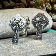 Load image into Gallery viewer, Celtic Cross Cuff Links
