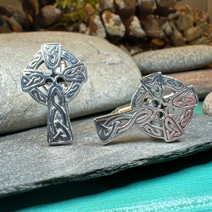 Celtic Cross Cuff Links