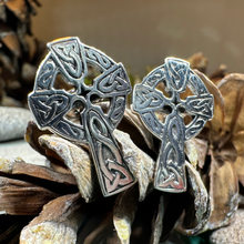 Load image into Gallery viewer, Celtic Cross Cuff Links
