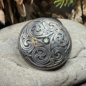 Celtic Spiral Ponytail Holder