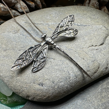 Load image into Gallery viewer, Realistic Dragonfly Necklace
