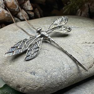 Realistic Dragonfly Necklace