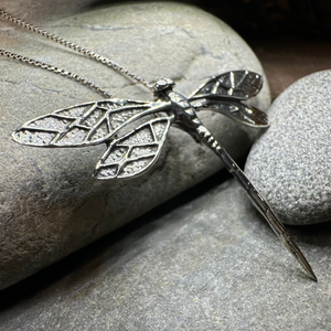 Realistic Dragonfly Necklace