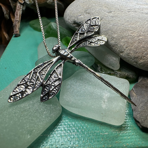 Realistic Dragonfly Necklace