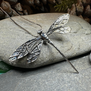 Realistic Dragonfly Necklace