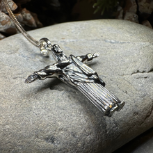 Load image into Gallery viewer, Christ the Redeemer Cross Necklace
