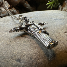 Load image into Gallery viewer, Christ the Redeemer Cross Necklace
