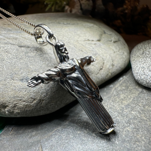 Christ the Redeemer Cross Necklace