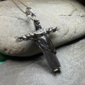 Christ the Redeemer Cross Necklace