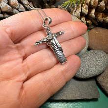 Load image into Gallery viewer, Christ the Redeemer Cross Necklace
