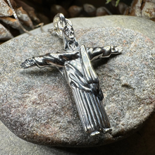 Load image into Gallery viewer, Christ the Redeemer Cross Necklace
