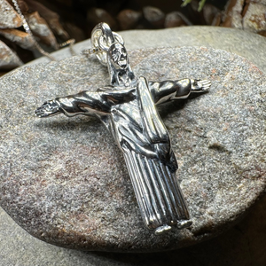 Christ the Redeemer Cross Necklace