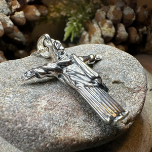 Christ the Redeemer Cross Necklace