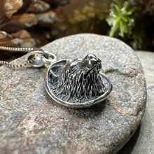 Load image into Gallery viewer, 3-D Wolf Necklace
