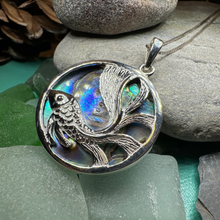 Load image into Gallery viewer, Abalone Koi Fish Necklace
