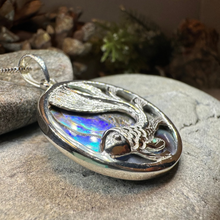 Load image into Gallery viewer, Abalone Koi Fish Necklace
