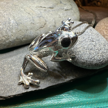 Load image into Gallery viewer, Abalone Frog Necklace
