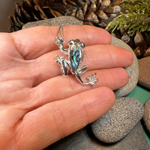 Load image into Gallery viewer, Abalone Frog Necklace
